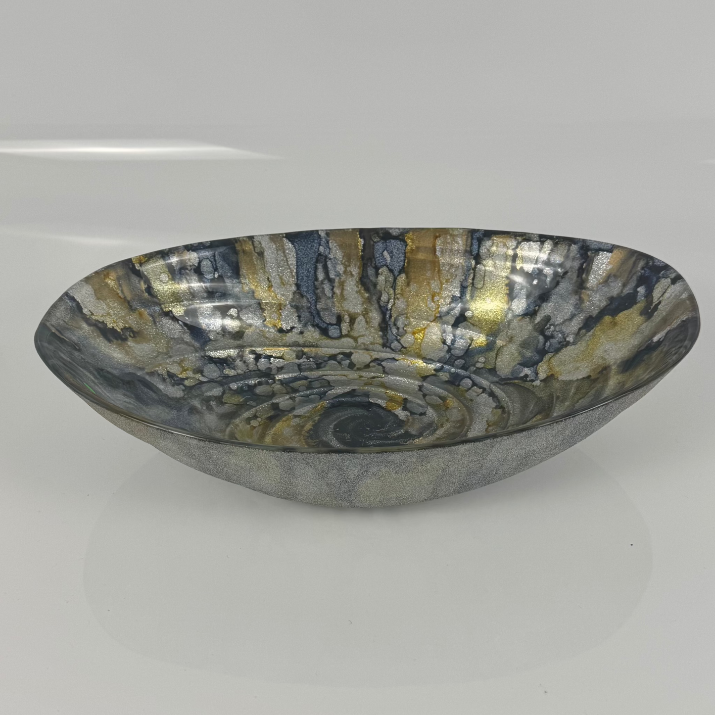 Glasschale Mittel – Opal Whisper