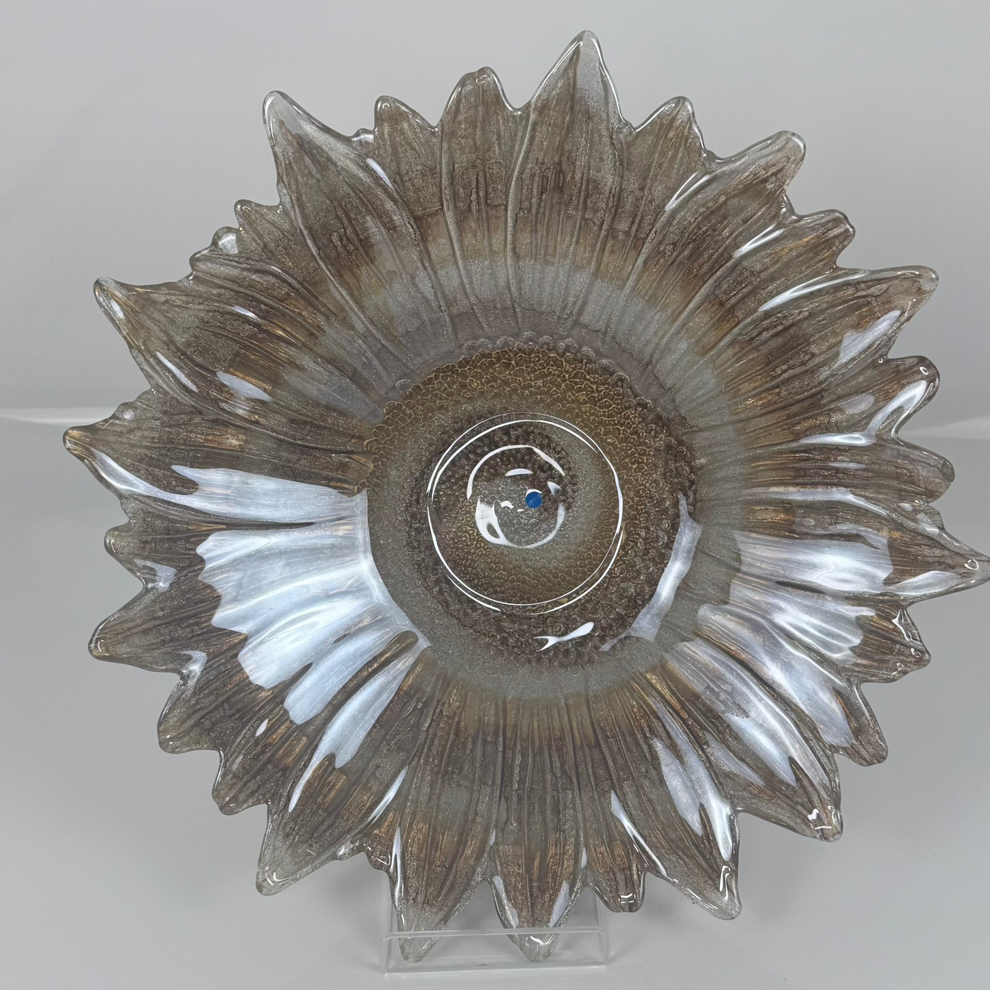 Glasschale Gross – Opal Storm