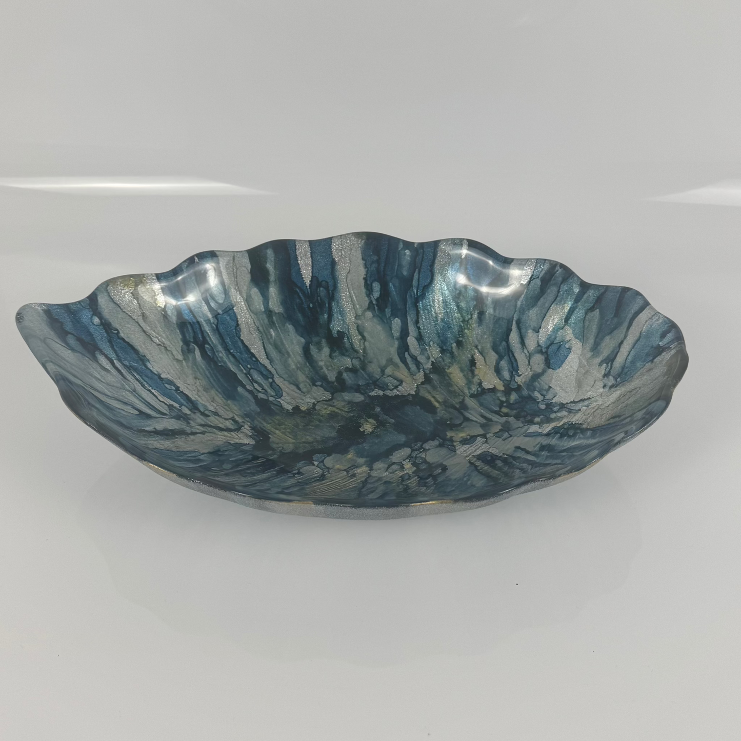 Glasschale Mittel – Coral Drop