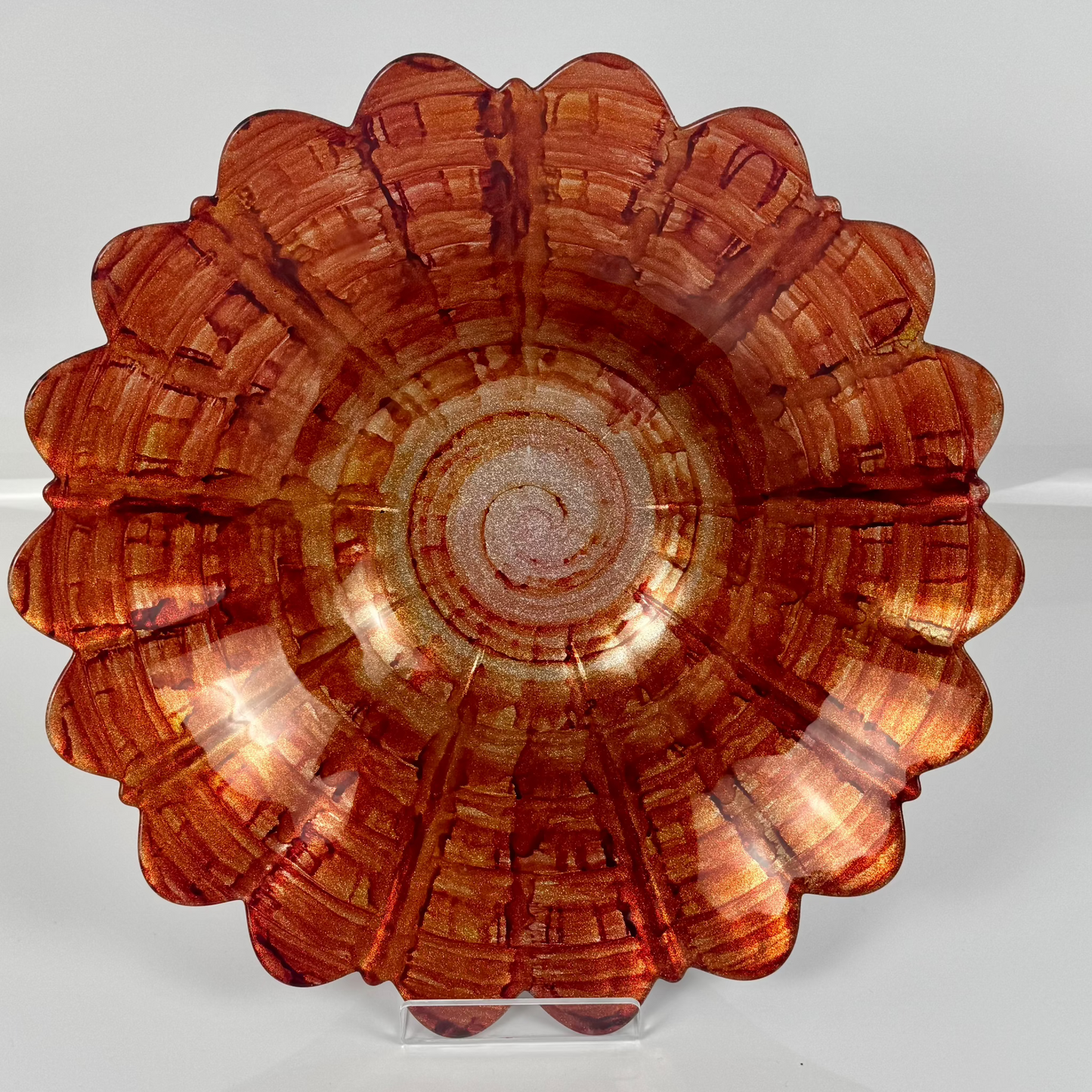 Glasschale Gross - Copper Dream