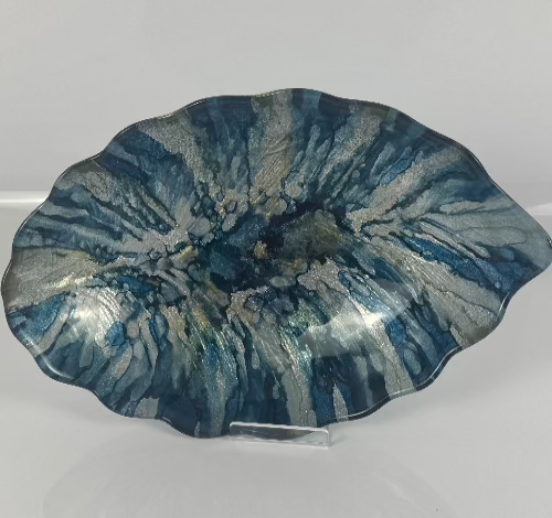 Glasschale Mittel – Coral Drop