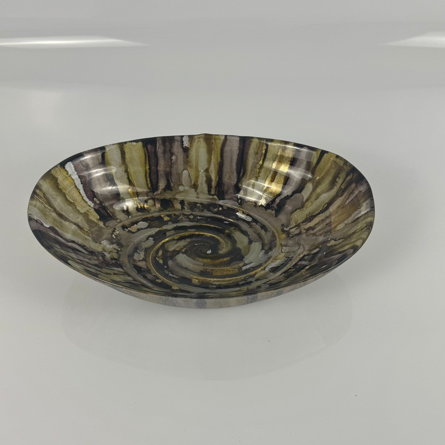 Glasschale Mittel – Amber Whisper