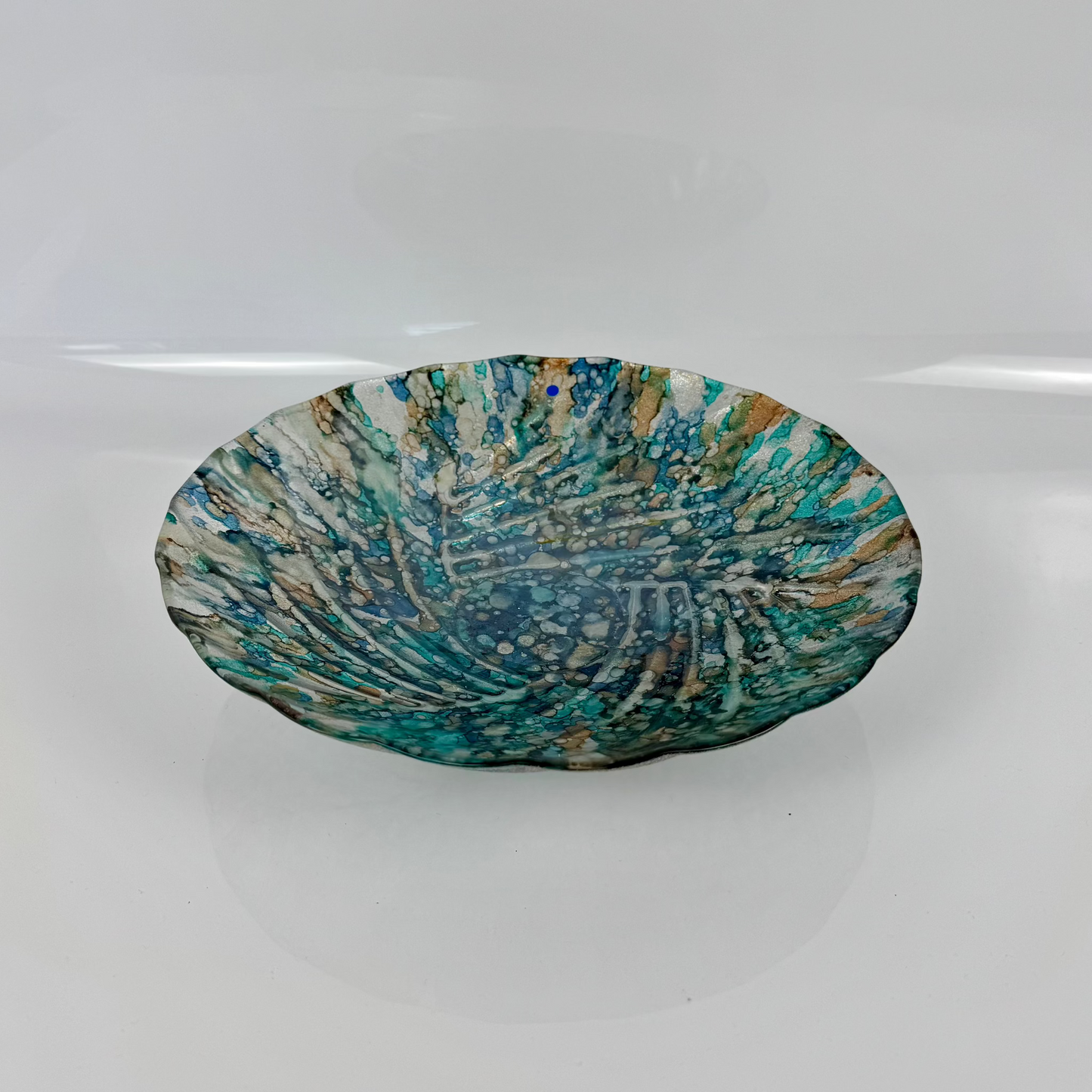 Glasschale Gross – Opal Bloom