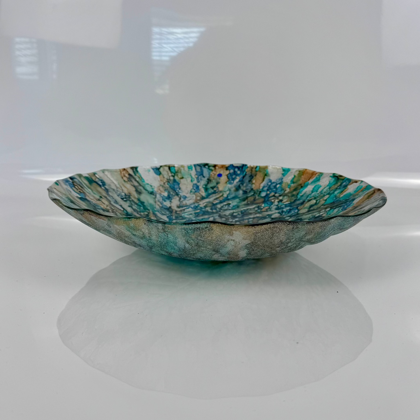 Glasschale Gross – Opal Bloom