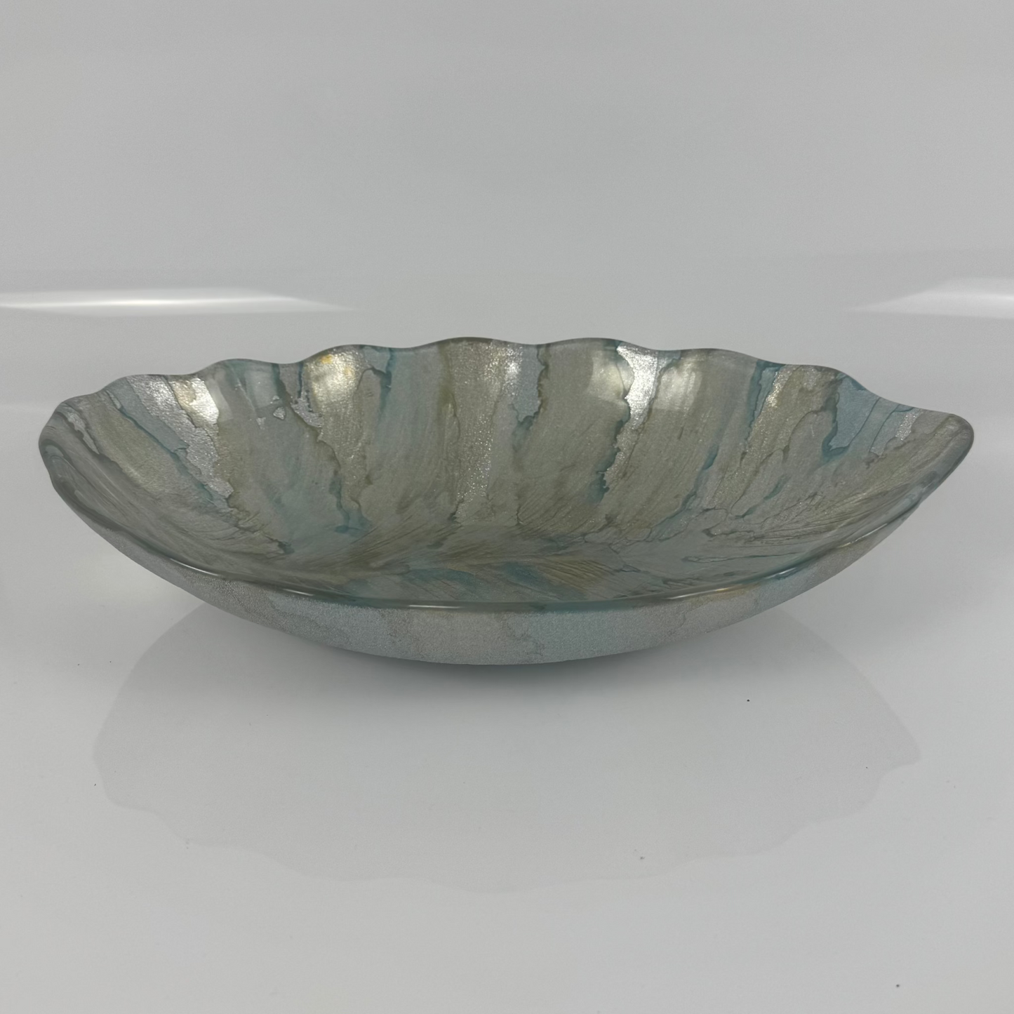 Glasschale Mittel – Frosted Shell