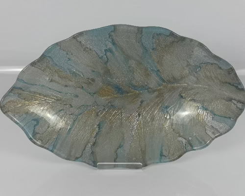 Glasschale Mittel – Frosted Shell