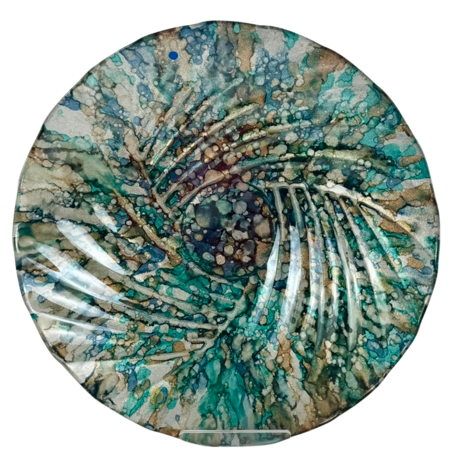 Glasschale Gross – Opal Bloom