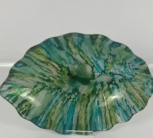 Glasschale Mittel – Silent Bloom